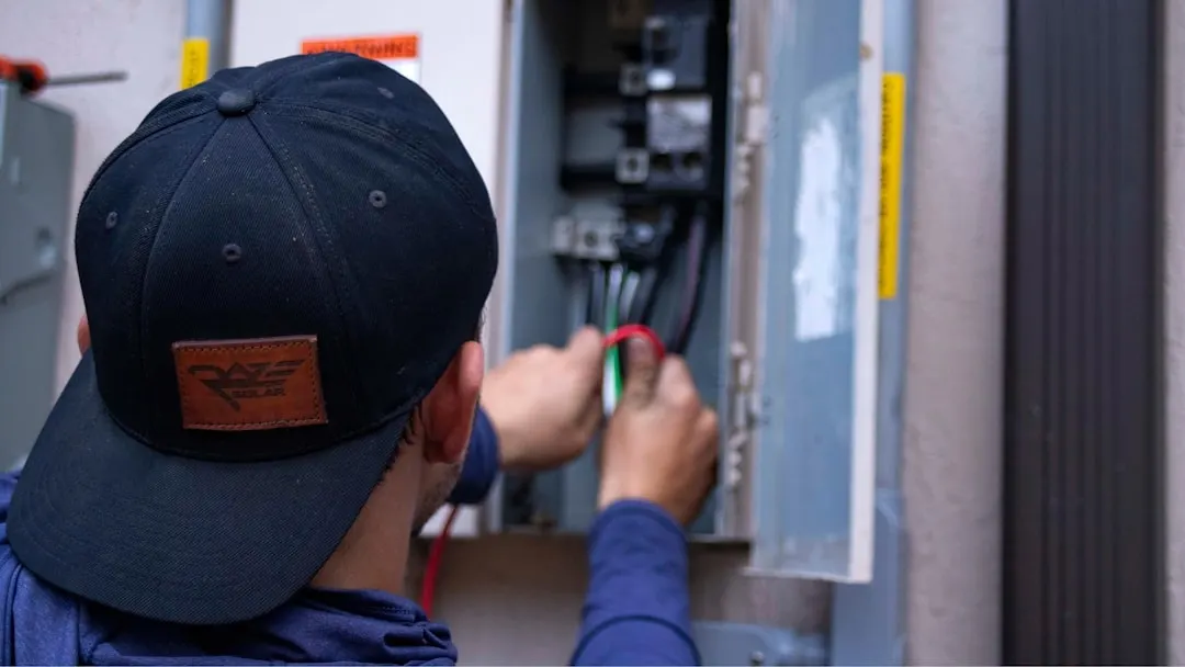 Toronto Heating and Cooling technician installing a high-efficiency furnace